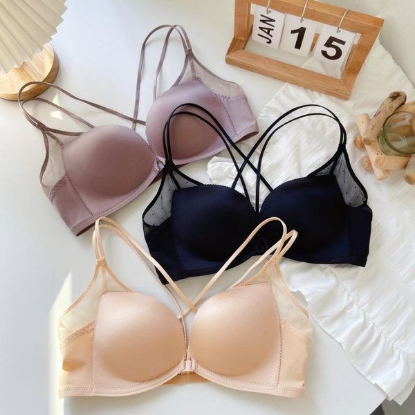 bras xia mei back underwear, small chest gathered, no steel ring front buckle type thin breasted bra fashion, Red;black
bras xia mei back underwear, small chest gathered, no steel ring front buckle type thin breasted bra fashion, Red;black