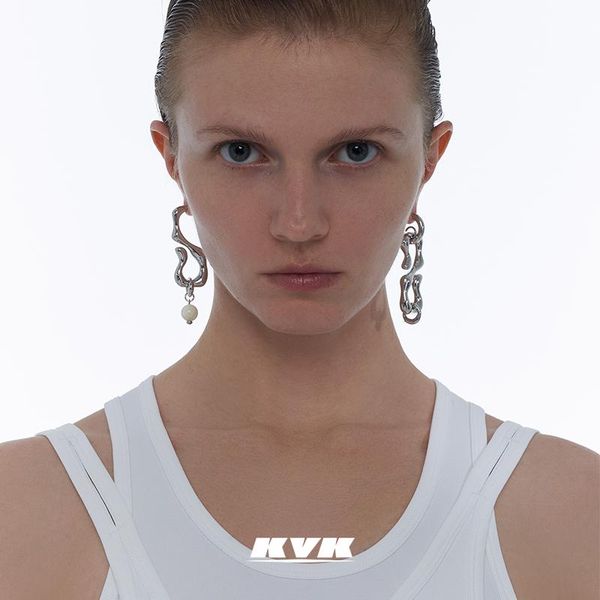 dangle & chandelier kvk abstract cycle symbol pendant earrings 2021 high-end niche design luxury asymmetric, Silver
dangle & chandelier kvk abstract cycle symbol pendant earrings 2021 high-end niche design luxury asymmetric, Silver