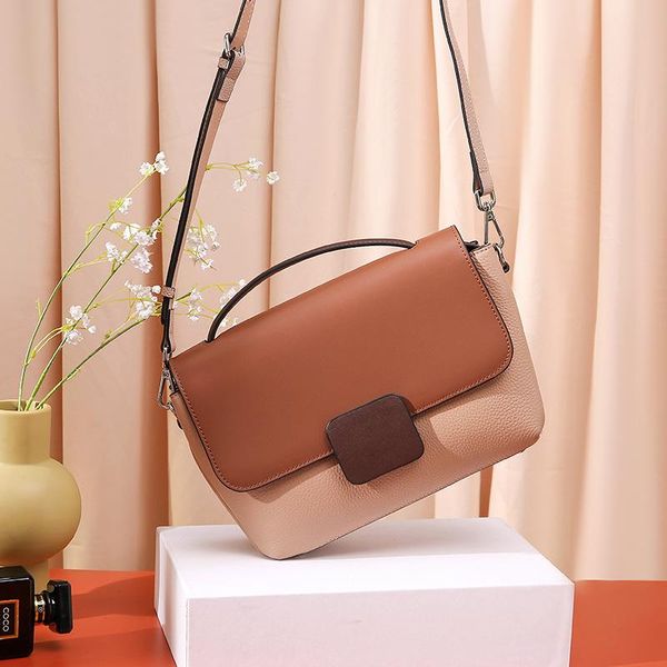 evening bags 2021 leather women's bag niche design fashion one shoulder messenger retro color matching handbag luxury
evening bags 2021 leather women's bag niche design fashion one shoulder messenger retro color matching handbag luxury