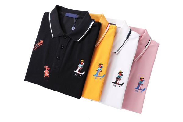 fashion designer men's polos shirts men short sleeve t-shirt original single lapel shirt men's jacket sportswear jogging suit m-2x, White;black
fashion designer men's polos shirts men short sleeve t-shirt original single lapel shirt men's jacket sportswear jogging suit m-2x, White;black