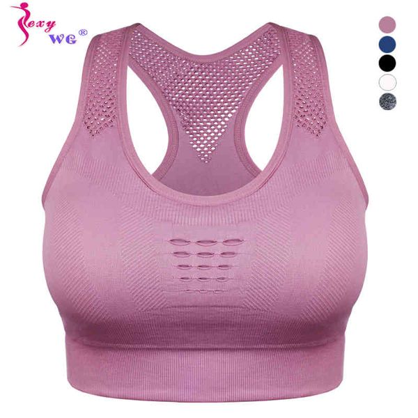 sexywg athletic running sports bra yoga brassiere workout gym fitness women seamless high impact padded underwear vest tanks
sexywg athletic running sports bra yoga brassiere workout gym fitness women seamless high impact padded underwear vest tanks