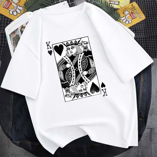 men's t-shirts 2021 summer poker king of spades k print t-shirt fashion simple daily short sleeve pure cotton round neck 14 color top, White;black
men's t-shirts 2021 summer poker king of spades k print t-shirt fashion simple daily short sleeve pure cotton round neck 14 color top, White;black