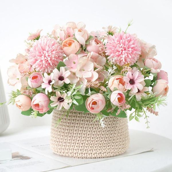 15 head mini artificial flower wedding scene layout flowers living room desk home decoration fake flower accessories
15 head mini artificial flower wedding scene layout flowers living room desk home decoration fake flower accessories