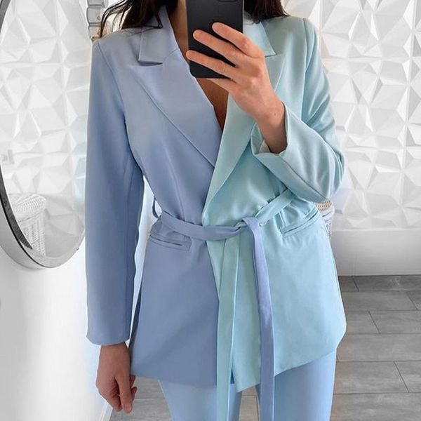 fashion loose notched blazers women elegant panelled tie belt jackets casual double breasted long sleeve suits ladies women's &, White;black
fashion loose notched blazers women elegant panelled tie belt jackets casual double breasted long sleeve suits ladies women's &, White;black