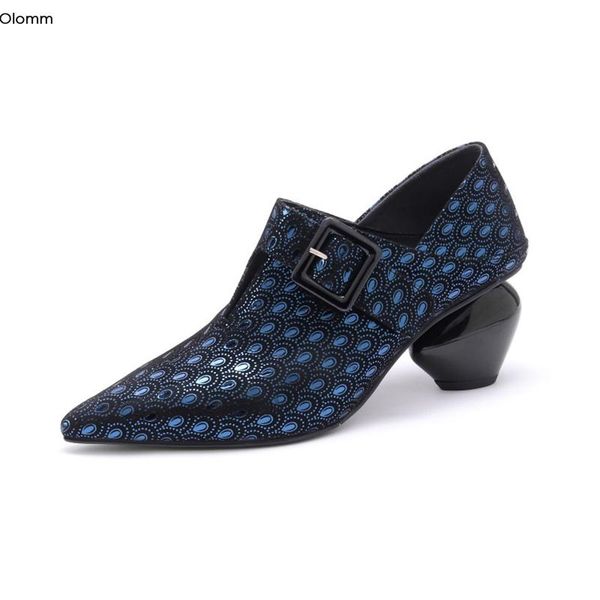 dress shoes olomm fashion women leather pumps strange style heels pointed toe elegant blue party us size 4, Black
dress shoes olomm fashion women leather pumps strange style heels pointed toe elegant blue party us size 4, Black
