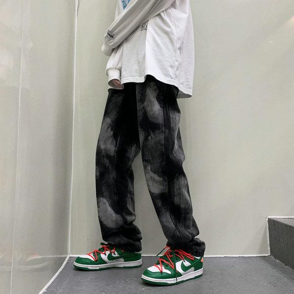 men's jeans streetwear mens casual fashion men straight solid color jogger denim pants 2021 japanese-style woman trousers, Blue
men's jeans streetwear mens casual fashion men straight solid color jogger denim pants 2021 japanese-style woman trousers, Blue