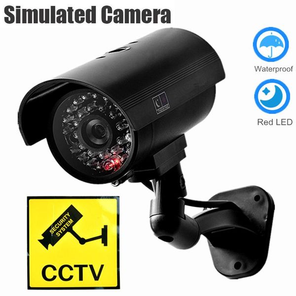 cameras 2021 fake dummy camera security cctv outdoor waterproof emulational decoy ir led wifi flash red video surveillance cam
cameras 2021 fake dummy camera security cctv outdoor waterproof emulational decoy ir led wifi flash red video surveillance cam