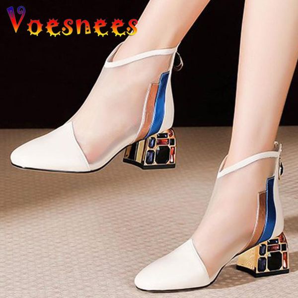 dress shoes color square heel woman summuer mesh hollow ladies pumps slip pointed toe style walk show high heels office women's, Black
dress shoes color square heel woman summuer mesh hollow ladies pumps slip pointed toe style walk show high heels office women's, Black