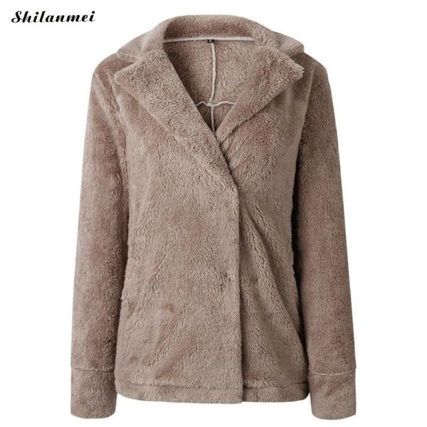 women's jackets 2021 casual plush female coat long sleeve winter fleece jacket women solid khaki pink lapel collar loose furry, Black;brown
women's jackets 2021 casual plush female coat long sleeve winter fleece jacket women solid khaki pink lapel collar loose furry, Black;brown