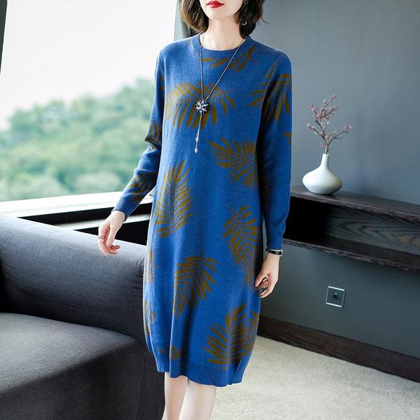casual dresses coigarsam women long dress autumn 2022 knitting loose solid o-neck upset gray blue robe vestidos, Black;gray
casual dresses coigarsam women long dress autumn 2022 knitting loose solid o-neck upset gray blue robe vestidos, Black;gray