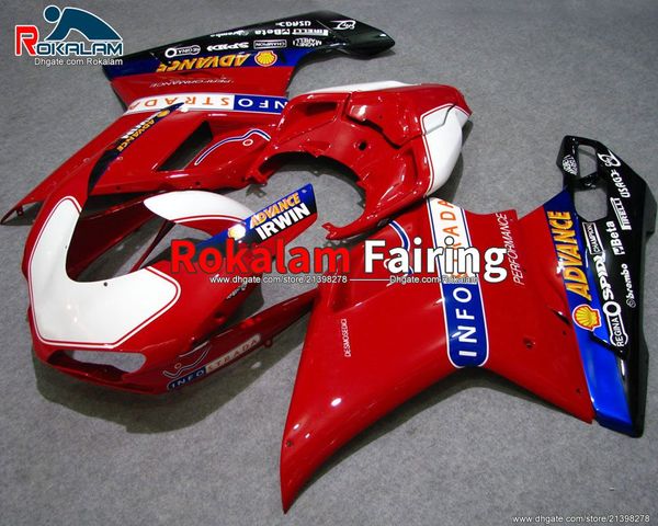 for ducati 848 1098 1098s 1198 2007 2008 2009 2010 2011 red fairing cowling 848 1098 07-11 customized bodyworks (injection molding)
for ducati 848 1098 1098s 1198 2007 2008 2009 2010 2011 red fairing cowling 848 1098 07-11 customized bodyworks (injection molding)
