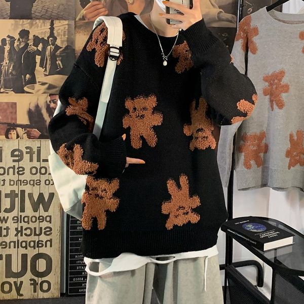 men's sweaters fashion o-neck sweater hip hop streetwear pull oversized -5xl 2021 long sleeves pullover for autumn spring, White;black
men's sweaters fashion o-neck sweater hip hop streetwear pull oversized -5xl 2021 long sleeves pullover for autumn spring, White;black