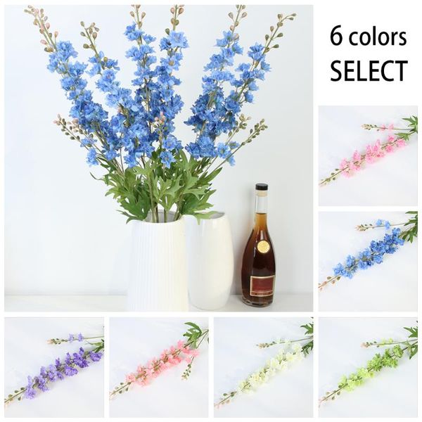 1pc artificial delphinium simulation plants silk hyacinth fake flowers diy home flower arrangement wedding party decoration
1pc artificial delphinium simulation plants silk hyacinth fake flowers diy home flower arrangement wedding party decoration
