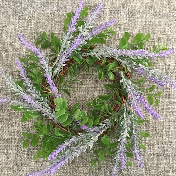 decorative flowers & wreaths american country simulation flocking lavender candle ring wreath home living room bedroom wall window pendant
decorative flowers & wreaths american country simulation flocking lavender candle ring wreath home living room bedroom wall window pendant