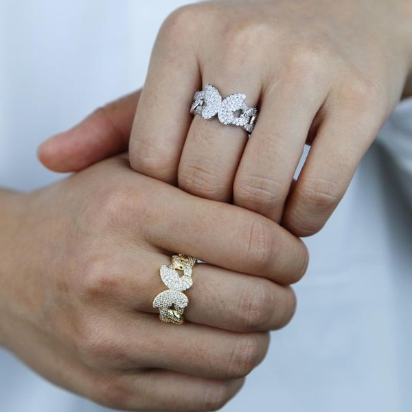 wedding rings 2021 design romantic butterfly cubic zirconia hip hop link chain for men women jewelry gifts size #6&7&8, Slivery;golden
wedding rings 2021 design romantic butterfly cubic zirconia hip hop link chain for men women jewelry gifts size #6&7&8, Slivery;golden