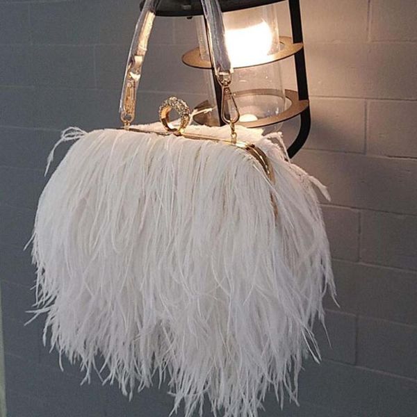 evening bags women ostrich fur bag luxury wedding party handbag phone purse long chain tassel shoulder valentine day gift clutch
evening bags women ostrich fur bag luxury wedding party handbag phone purse long chain tassel shoulder valentine day gift clutch