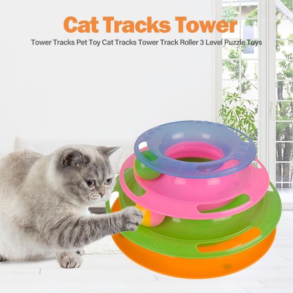 cat toys multicolor 3 levels pet puzzle toy intelligence balls crazy ball disk interactive training amusement pl
cat toys multicolor 3 levels pet puzzle toy intelligence balls crazy ball disk interactive training amusement pl