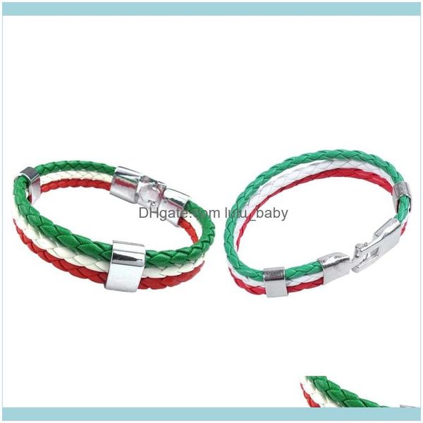 charm bracelets jewelry2 pcs jewelry bracelet italian flag bangle leather alloy for mens women green white red width 14 mm 20 cm & len, Golden;silver
charm bracelets jewelry2 pcs jewelry bracelet italian flag bangle leather alloy for mens women green white red width 14 mm 20 cm & len, Golden;silver