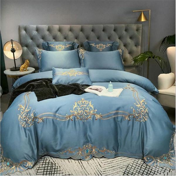 bedding sets four-piece bedroom bed sheet winter thick pure cotton satin embroidered quilt cover fashion simple family el set
bedding sets four-piece bedroom bed sheet winter thick pure cotton satin embroidered quilt cover fashion simple family el set