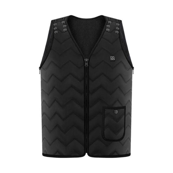 electric heated vest 5 gears washable heating waistcoat usb jacket heated warm clothing vest winter thermal outdoor h6y3, Gray;blue
electric heated vest 5 gears washable heating waistcoat usb jacket heated warm clothing vest winter thermal outdoor h6y3, Gray;blue
