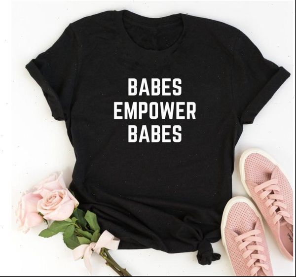 babes empower letter print t shirt women short sleeve o neck loose 2021 summer women tee shirt camisetas mujer, White
babes empower letter print t shirt women short sleeve o neck loose 2021 summer women tee shirt camisetas mujer, White