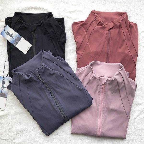 winter fitness naked sense yoga suit nylon spandex solid color high elastic coat running
winter fitness naked sense yoga suit nylon spandex solid color high elastic coat running