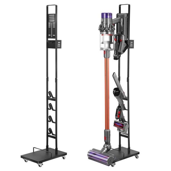 hooks & rails vosarea iron vacuum cleaner storage stand bracket organizer holder with rollers (black)
hooks & rails vosarea iron vacuum cleaner storage stand bracket organizer holder with rollers (black)