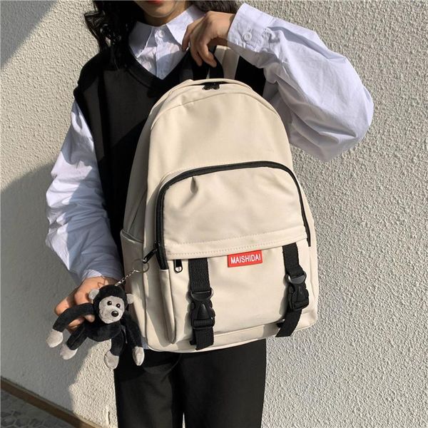 backpack fashion nylon solid color shoulder bag casual women knapsack teenagers school large capacity rucksack
backpack fashion nylon solid color shoulder bag casual women knapsack teenagers school large capacity rucksack