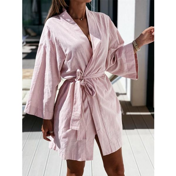 casual dresses woman long sleeve belted dress lace-up women's carnival lace v-neck cardigan mini summer loose, Black;gray
casual dresses woman long sleeve belted dress lace-up women's carnival lace v-neck cardigan mini summer loose, Black;gray