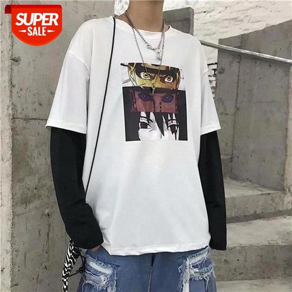 tees shirts autumn korean retro anime printing patchwork fake two-piece bf loose wild long-sleeved new t-shirt for men and women #yo7z, White
tees shirts autumn korean retro anime printing patchwork fake two-piece bf loose wild long-sleeved new t-shirt for men and women #yo7z, White