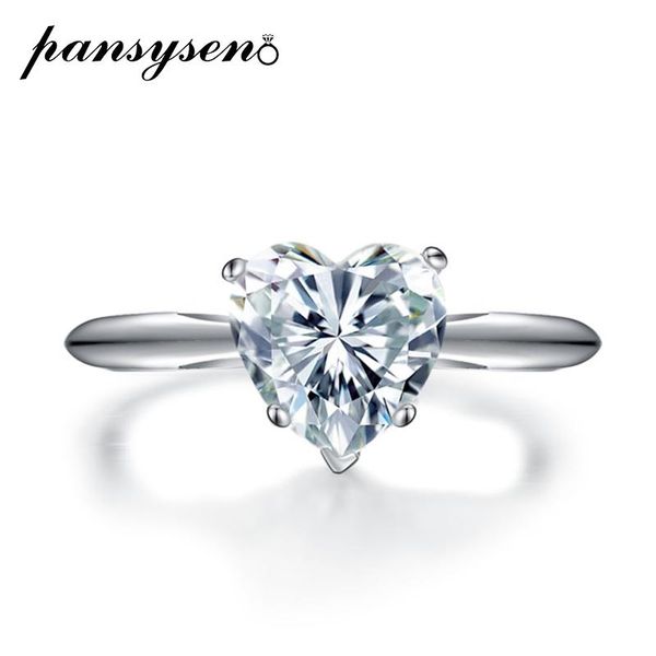 cluster rings pansysen heart wedding bands solid 925 sterling silver 2ct created moissanite diamond engagement for women drop, Golden;silver
cluster rings pansysen heart wedding bands solid 925 sterling silver 2ct created moissanite diamond engagement for women drop, Golden;silver