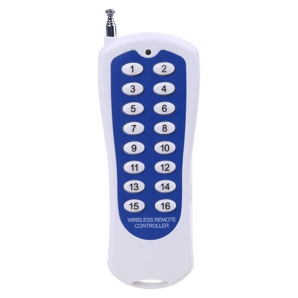 smart home control dc12v 16ch rf wireless remote 16 keys transmitter for electronic door alarm
smart home control dc12v 16ch rf wireless remote 16 keys transmitter for electronic door alarm