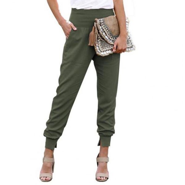 women's pants & capris women solid color ankle tied autumn winter elastic waist side pockets trousers streetwear for female, Black;white
women's pants & capris women solid color ankle tied autumn winter elastic waist side pockets trousers streetwear for female, Black;white