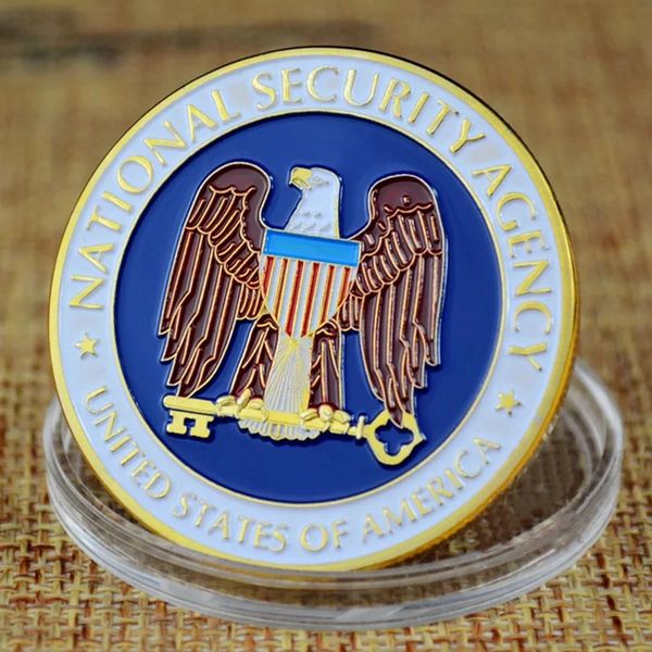 50pcs non magnetic us army coin craft national security agency washington.d.c eagle 1oz gold plated challenge badge
50pcs non magnetic us army coin craft national security agency washington.d.c eagle 1oz gold plated challenge badge