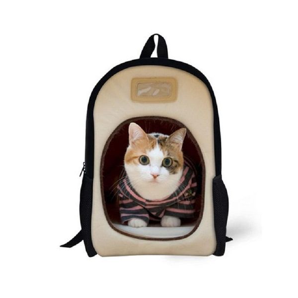 backpack kids cute animal cat 3d print waterproof oxford large capacity 15.6-inch lapbags casual school rucksack
backpack kids cute animal cat 3d print waterproof oxford large capacity 15.6-inch lapbags casual school rucksack