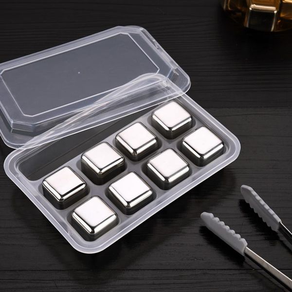 ice buckets and coolers 304 stainless steel whiskey stone cubes reusable metal chilling stones beer red wine cube
ice buckets and coolers 304 stainless steel whiskey stone cubes reusable metal chilling stones beer red wine cube