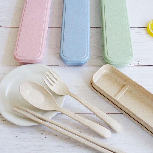chopsticks 3 in 1 spoon fork & chopstick set with organizer box a pair of and different color design wheat straw
chopsticks 3 in 1 spoon fork & chopstick set with organizer box a pair of and different color design wheat straw