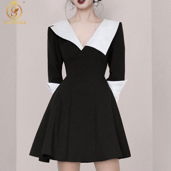 casual dresses arrival vintage elegant women black es spring autumn long sleeve female a line ladies mini vestido da festa jea8, Black;gray
casual dresses arrival vintage elegant women black es spring autumn long sleeve female a line ladies mini vestido da festa jea8, Black;gray