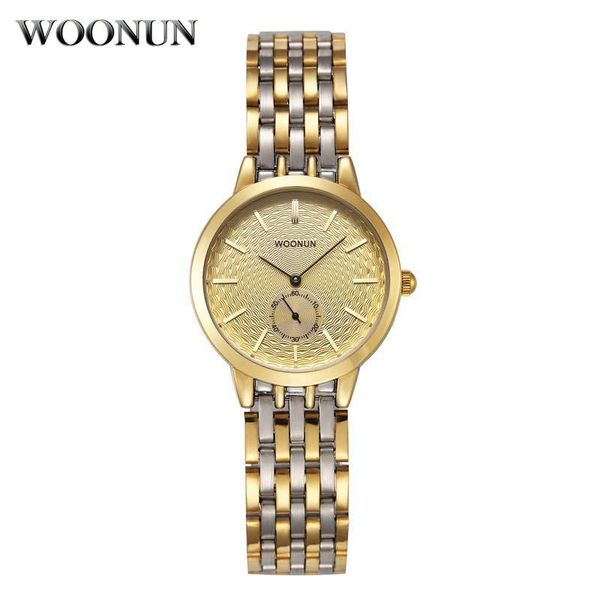 wristwatches casual womens quartz watches woonun fashion round women luxury gold watch stainless steel bracelet stocks, Slivery;brown
wristwatches casual womens quartz watches woonun fashion round women luxury gold watch stainless steel bracelet stocks, Slivery;brown