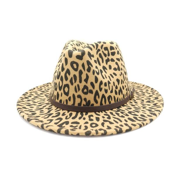 wide brim hats plain leopard print belt buckle decor australia wool felt jazz fedora hat men women flat panama formal, Blue;gray
wide brim hats plain leopard print belt buckle decor australia wool felt jazz fedora hat men women flat panama formal, Blue;gray