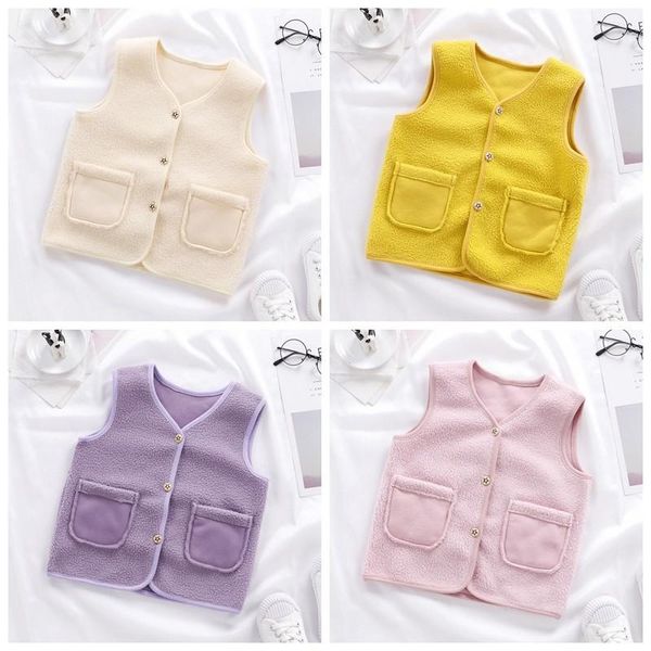 waistcoat winter baby pure color infant wool vest girl thick warm cardigan fashion toddler multiple options, Camo
waistcoat winter baby pure color infant wool vest girl thick warm cardigan fashion toddler multiple options, Camo