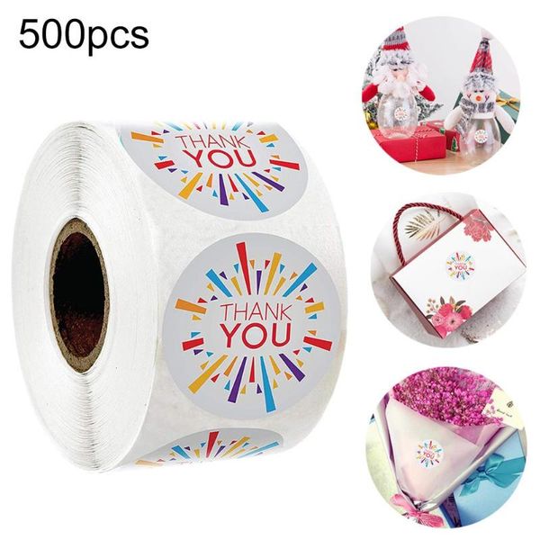 gift wrap 500pcs thank you label sticker roll round multi color for package decorate birthdays weddings
gift wrap 500pcs thank you label sticker roll round multi color for package decorate birthdays weddings