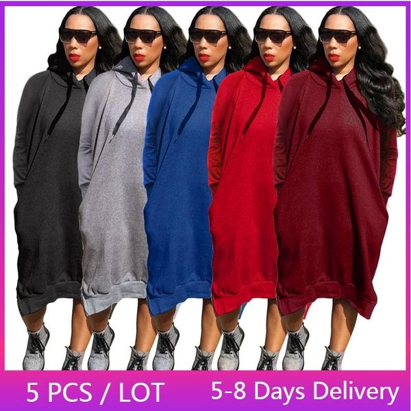 casual dresses bulk items wholesale lots autumn oversized for women pockets long sleeve midi dress streetwear loose hooded, Black;gray
casual dresses bulk items wholesale lots autumn oversized for women pockets long sleeve midi dress streetwear loose hooded, Black;gray