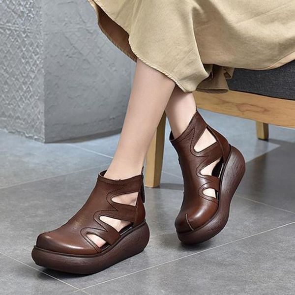 yourseason ladies 2021 summer genuine leather wedges shoes vintage zip handmade concise women platform casual sandals, Black
yourseason ladies 2021 summer genuine leather wedges shoes vintage zip handmade concise women platform casual sandals, Black