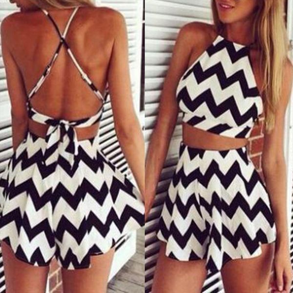 two piece short set fashion women tracksuits 2 wavy stripes sleeveless casual dress clothes suit ensemble femme, Gray
two piece short set fashion women tracksuits 2 wavy stripes sleeveless casual dress clothes suit ensemble femme, Gray