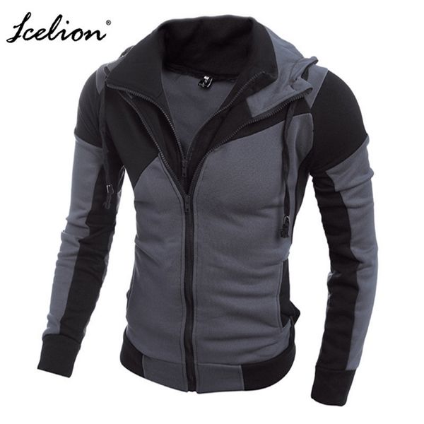 icelion autumn hoodies men patchwork zipper cardigan sweatshirts slim fit sportswear fashion casual tracksuit dropshipping lj200826, Black
icelion autumn hoodies men patchwork zipper cardigan sweatshirts slim fit sportswear fashion casual tracksuit dropshipping lj200826, Black