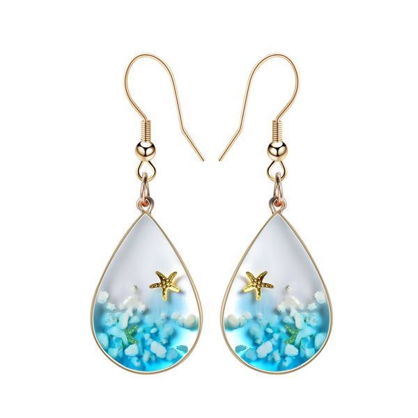 korean earrings for women sky blue resin small 2021 starfish spray romantic and cute earings fashion jewelry pendientes dangle & chandelier, Silver
korean earrings for women sky blue resin small 2021 starfish spray romantic and cute earings fashion jewelry pendientes dangle & chandelier, Silver
