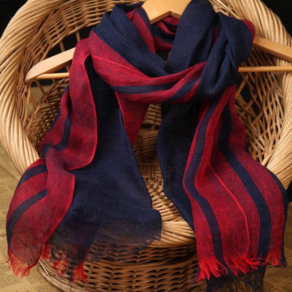 scarves men summer striped liinen female big size spring winter japan shawls multicolors yarn dyed wraps male, Blue;gray
scarves men summer striped liinen female big size spring winter japan shawls multicolors yarn dyed wraps male, Blue;gray
