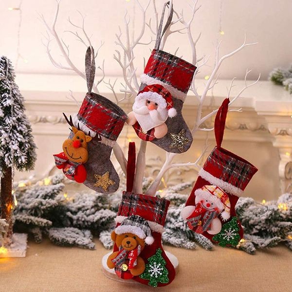 christmas decorations santa snowman reindeer hanging stocking for home decor set creative doll socks gift bag pendant
christmas decorations santa snowman reindeer hanging stocking for home decor set creative doll socks gift bag pendant