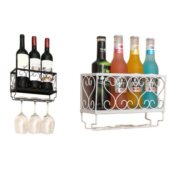hooks & rails wall mounted wine rack bottle glass holder with goblets stemware hanger display storage organizer home bar kitchen
hooks & rails wall mounted wine rack bottle glass holder with goblets stemware hanger display storage organizer home bar kitchen